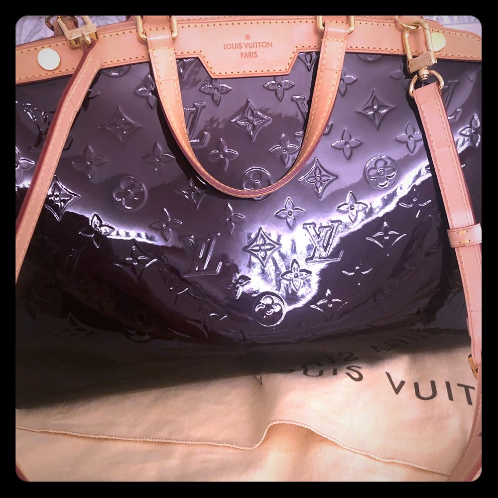 Louis Vuitton Brea MM Amarante Bag